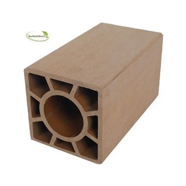 Ringhiera per balconi in WPC lungo il fiume