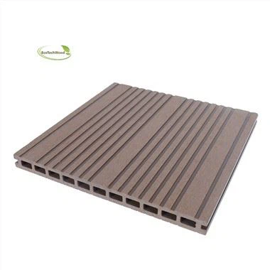 Ampio decking cavo WPC per progetti marini Ce Fsc SGS ISO9001 ISO14001